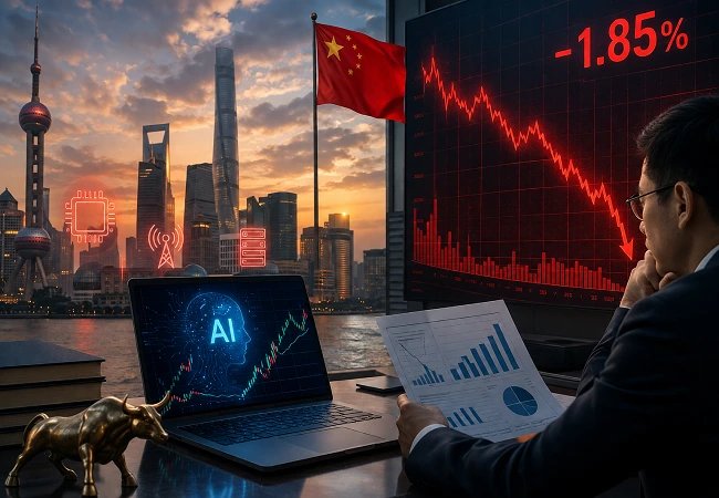China's AI bubble: hedge funds start taking profits