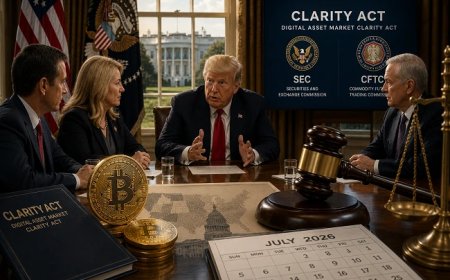 CLARITY Act: Trump Meets Senators at White House