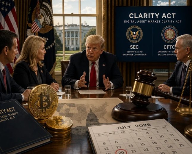 CLARITY Act: Trump Meets Senators at White House